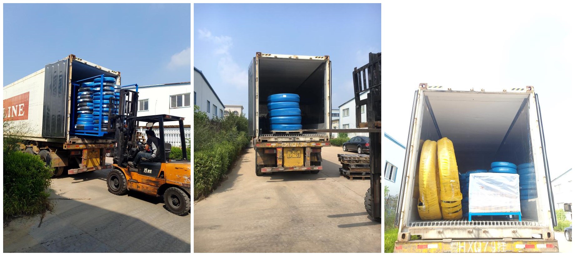 Our company export hydraulic hose has been successfully loaded